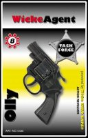SOHNI-WICKE 0430 - Agenten Revolver Olly, 8-Schuss Ring
