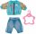 ZAPF Creation 833599 BABY born® Outfit mit Jacke 43 cm