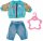 ZAPF Creation 833599 BABY born&reg; Outfit mit Jacke 43 cm