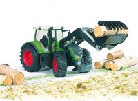 BRUDER 03041 Traktor Fendt 936 Vario mit Frontlader Profi-Serie bworld 1:16