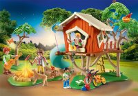 PLAYMOBIL Family Fun 71001 Abenteuer-Baumhaus mit Rutsche