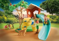 PLAYMOBIL Family Fun 71001 Abenteuer-Baumhaus mit Rutsche