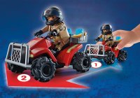 PLAYMOBIL City Action 71090 Feuerwehr-Speed Quad
