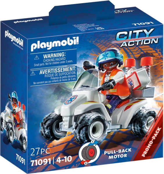 PLAYMOBIL City Action 71091 Rettungs-Speed Quad