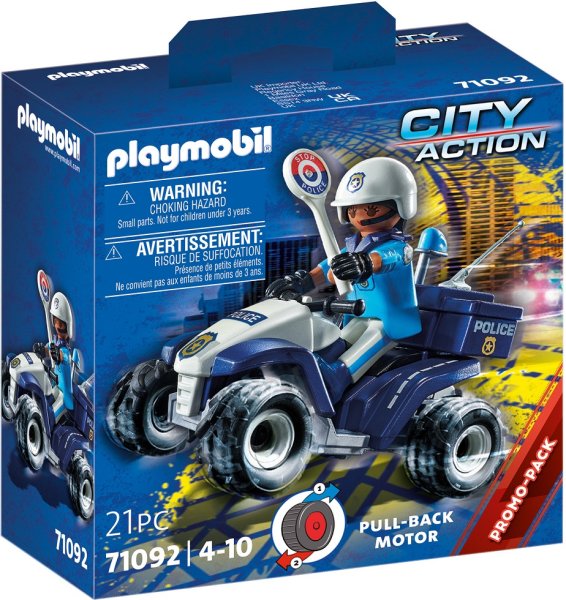 PLAYMOBIL City Action 71092 Polizei-Speed Quad