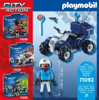 PLAYMOBIL City Action 71092 Polizei-Speed Quad