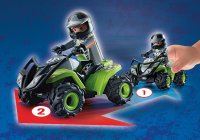PLAYMOBIL City Action 71093 Racing-Speed Quad