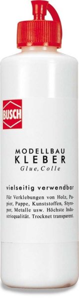 BUSCH 7599 Modellbau-Kleber 250 g Spur Neutral