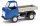 BUSCH Multicar M22 Dreiseitenkipper blau 211005502 Automodell 1:120