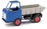 BUSCH 211005504 Multicar M22 Muldenkipper blau Automodell...