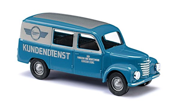 BUSCH Framo Halbbus Kundendienst Simson 8665 Automodell 1:120