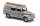BUSCH Framo Halbbus graue Post 8666 Automodell 1:120