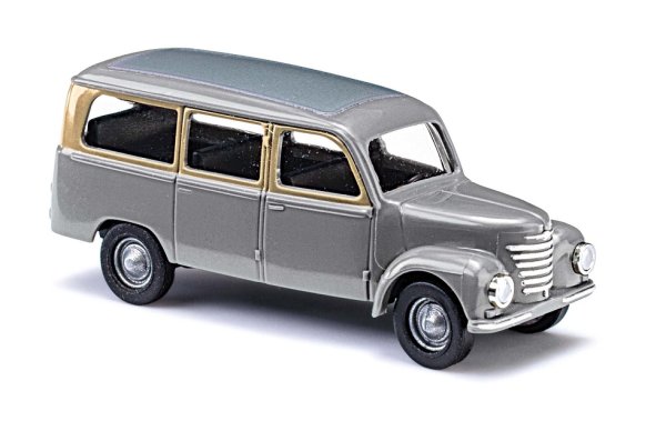 BUSCH 8687 - Framo Bus grau-elfenbein