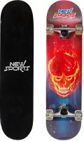 NEW SPORTS 73415781 - Skateboard Ghostrider Länge 79...