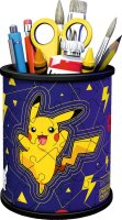 RAVENSBURGER 11257 Utensilo Pokémon Pikachu 3D Puzzle 54 Teile Stiftehalter für Pokémon Fans