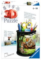 RAVENSBURGER 11263 Utensilo Raubkatzen 3D Puzzle 54 Teile...