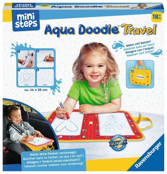 RAVENSBURGER ministeps 04179 Aqua Doodle® Travel: Erstes Malen für unterwegs
