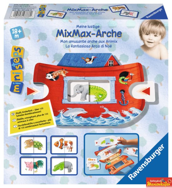 RAVENSBURGER ministeps 04426 Meine lustige MixMax-Arche