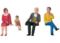 LGB 53011 Figuren-Set Nostalgie sitzend Spur G