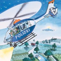 RAVENSBURGER 09221 Kinderpuzzle Polizeieinsatz