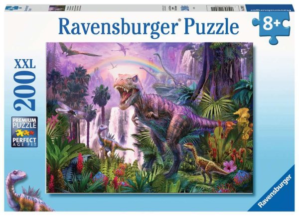 RAVENSBURGER 12892 Kinderpuzzle Dinosaurierland