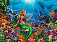 RAVENSBURGER 12987 Kinderpuzzle Die Meereskönigin