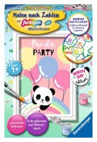 RAVENSBURGER 20056 Malen nach Zahlen Panda Party