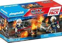 PLAYMOBIL City Action 70907 Starter Pack Feuerwehrübung