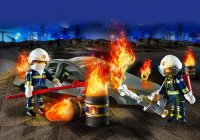 PLAYMOBIL City Action 70907 Starter Pack Feuerwehrübung