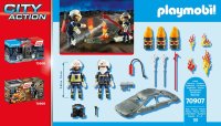 PLAYMOBIL City Action 70907 Starter Pack Feuerwehrübung
