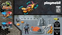 PLAYMOBIL Dino Rise 70909 Starter Pack Kampf gegen den Feuerskorpion