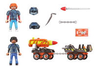 PLAYMOBIL Dino Rise 70929 Dino Mine Raketenkart