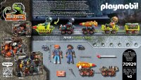 PLAYMOBIL Dino Rise 70929 Dino Mine Raketenkart