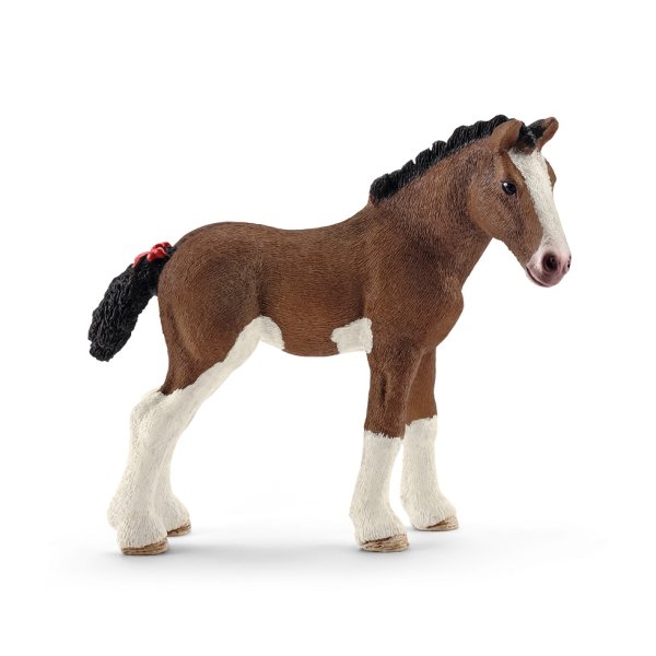 SCHLEICH Farm World 13810 Clydesdale Fohlen