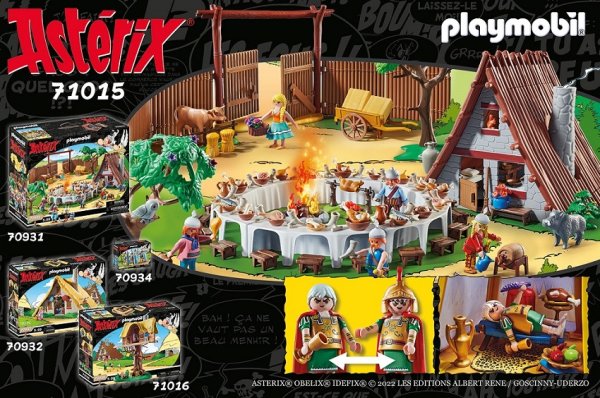 PLAYMOBIL Asterix 71015 Asterix Anführerzelt mit Generälen, 49,99 €