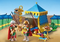 PLAYMOBIL Asterix Anführerzelt mit Generälen 71015