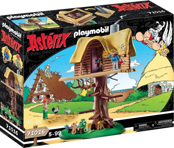 PLAYMOBIL Asterix 71016 Asterix Troubadix mit Baumhaus