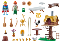 PLAYMOBIL Asterix 71016 Asterix Troubadix mit Baumhaus