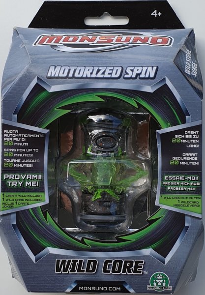 GIOCHI PREZIOSI GPZ24984 - Monsuno Motorized Spin Wild Core Serie 2: Wild Stone Surge