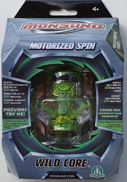 GIOCHI PREZIOSI GPZ24984 - Monsuno Motorized Spin Wild Core Serie 2: Wild Tropic Fury