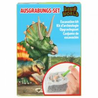DEPESCHE 5556 Dino World Ausgrabungs-Set klein