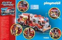 PLAYMOBIL City Action 70935 Feuerwehr-Fahrzeug US Tower Ladder