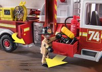 PLAYMOBIL City Action 70935 Feuerwehr-Fahrzeug US Tower Ladder