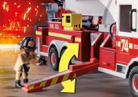 PLAYMOBIL City Action 70935 Feuerwehr-Fahrzeug US Tower Ladder