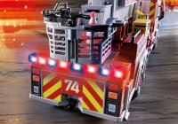 PLAYMOBIL City Action 70935 Feuerwehr-Fahrzeug US Tower Ladder
