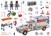 PLAYMOBIL City Action 70936 Rettungs-Fahrzeug US Ambulance