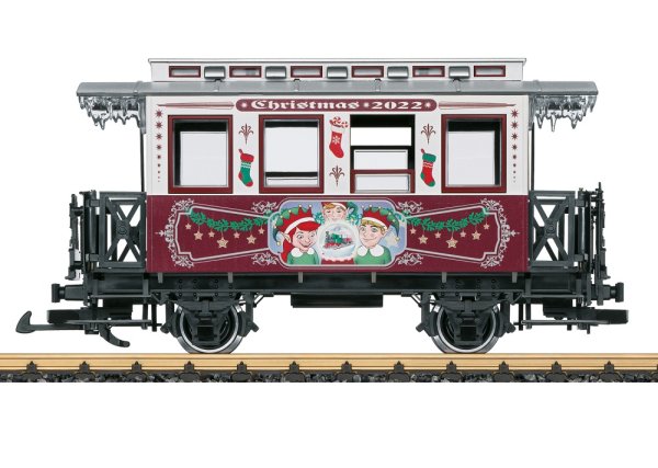 LGB Weihnachtswagen 2022 Schmalspur 36022 Spur G