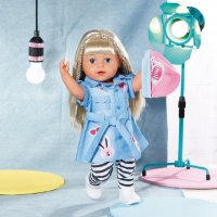 ZAPF Creation 832585 BABY born&reg; Deluxe Jeans Kleid 43 cm