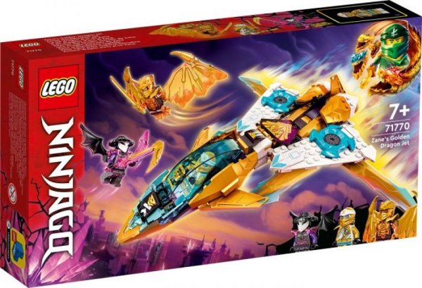 LEGO NINJAGO 71770 Zanes Golddrachen-Jet