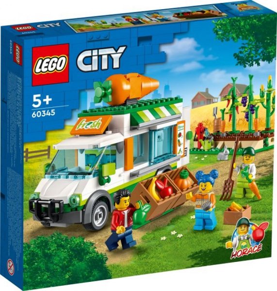 LEGO City 60345 Gemüse-Lieferwagen